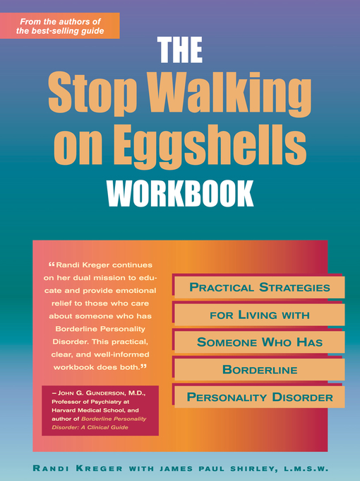 Title details for The Stop Walking on Eggshells Workbook by Randi Kreger - Wait list